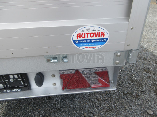 Přívěs za osobní auto ZV 22 2,0T B2 2,55x1,50/0,35 č.25