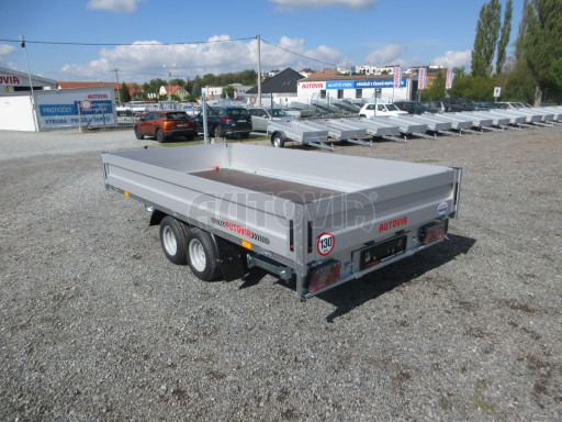 Přívěs dvounápravový ZV 33 2,7T B2 3,33x1,70/0,35 10
