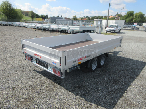 Přívěs dvounápravový ZV 33 2,7T B2 3,33x1,70/0,35 10
