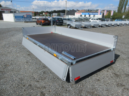 Přívěs dvounápravový ZV 33 2,7T B2 3,33x1,70/0,35 10