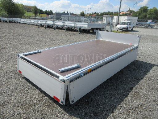 Přívěs dvounápravový ZV 33 2,7T B2 3,33x1,70/0,35 10