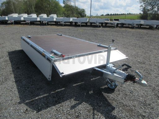 Přívěs dvounápravový ZV 33 2,7T B2 3,33x1,70/0,35 10