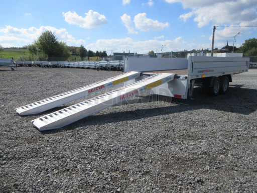 Přívěs dvounápravový ZV 33 2,7T B2 3,33x1,70/0,35 10