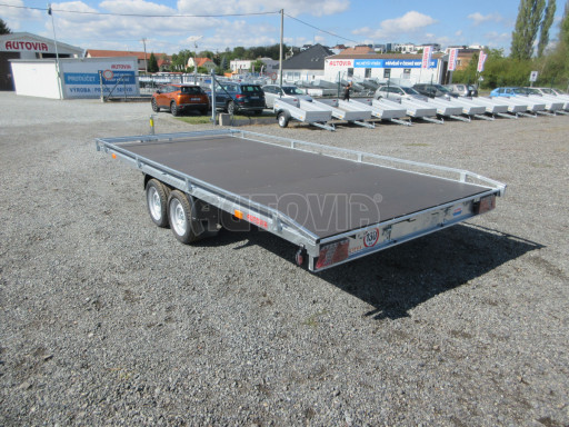 Přívěs pro přepravu aut AD 3,5T B2 4,50x2,09 plato č.5