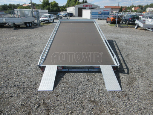 Přívěs pro přepravu aut AD 3,5T B2 4,50x2,09 plato č.17