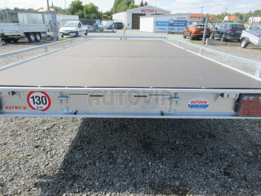 Přívěs pro přepravu aut AD 3,5T B2 4,50x2,09 plato č.28