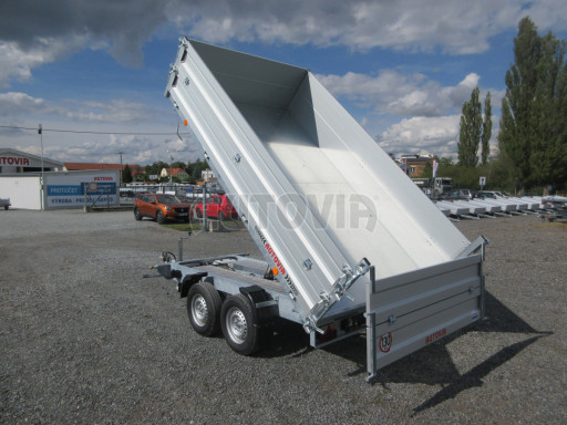 Třístranný sklápěč VER 3SKS 2,7T 3,05x1,76/0,60 nástavba v elektrice č.27