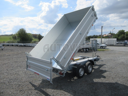 Třístranný sklápěč VER 3SKS 2,7T 3,05x1,76/0,60 nástavba v elektrice č.2