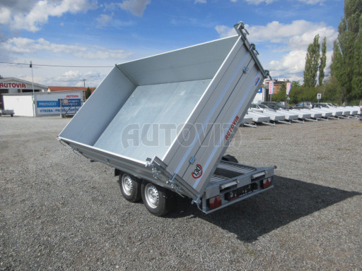 Třístranný sklápěč VER 3SKS 2,7T 3,05x1,76/0,60 nástavba v elektrice č.32