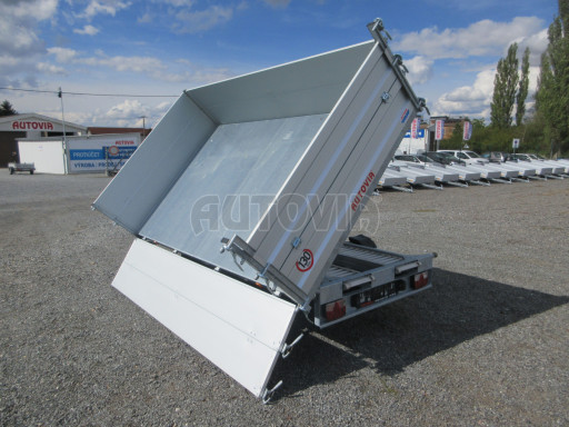 Třístranný sklápěč VER 3SKS 2,7T 3,05x1,76/0,60 nástavba v elektrice č.39