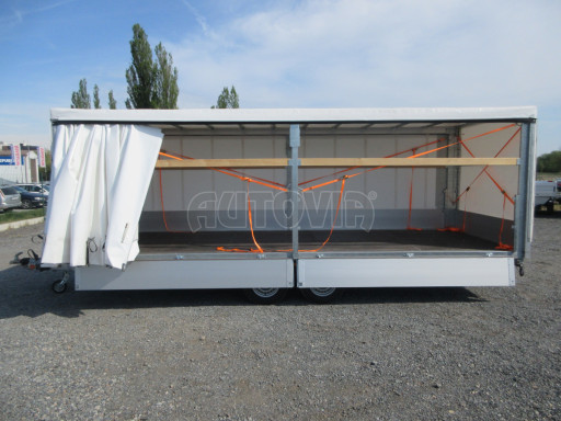 Bazarový nákladní přívěs DN 2,7T B2 5,75x2,10/1,74 bez M-profilu č.18