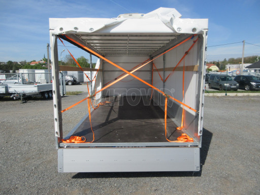 Bazarový nákladní přívěs DN 2,7T B2 5,75x2,10/1,74 bez M-profilu č.24