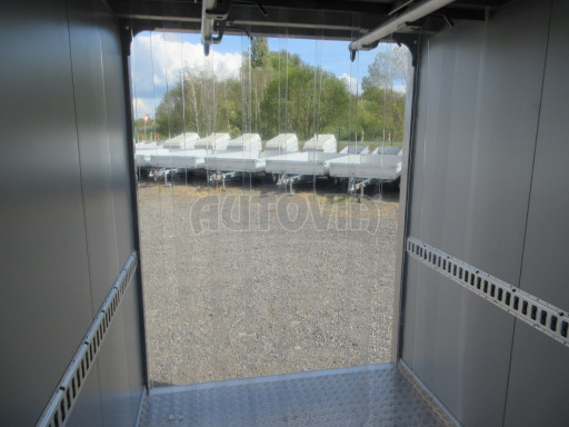 Skříňový chladírenský přívěs VA 2,7T 2,95x1,74/2,05 č.23