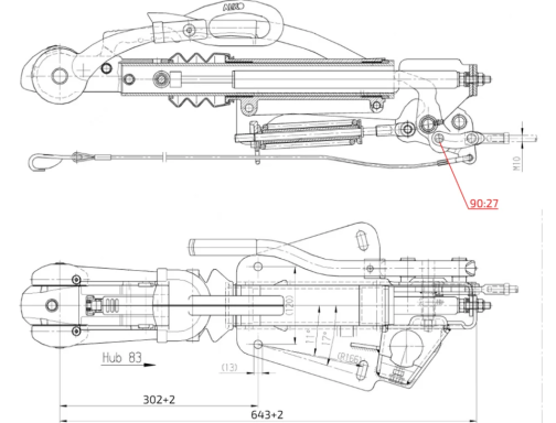 Nájezdová brzda AL-KO 200V (pro 1637/2051) s AKS 3004 č.5