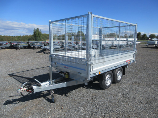 Třístranný sklápěcí přívěs VER 3SKS 2,7T 2,65x1,55/1,30 gitter v elektrice č.6