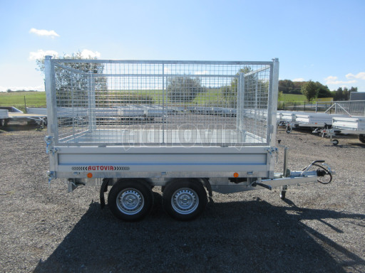 Třístranný sklápěcí přívěs VER 3SKS 2,7T 2,65x1,55/1,30 gitter v elektrice č.11