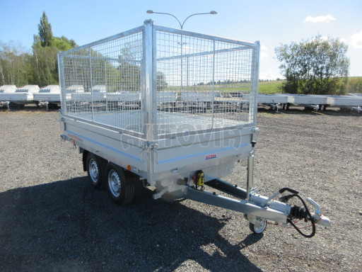 Třístranný sklápěcí přívěs VER 3SKS 2,7T 2,65x1,55/1,30 gitter v elektrice č.12