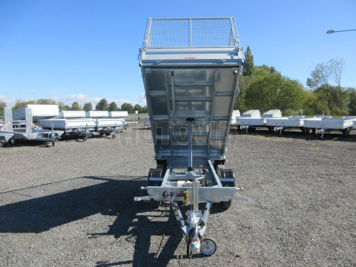 Třístranný sklápěcí přívěs VER 3SKS 2,7T 2,65x1,55/1,30 gitter v elektrice č.18