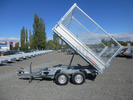 Třístranný sklápěcí přívěs VER 3SKS 2,7T 2,65x1,55/1,30 gitter v elektrice č.19