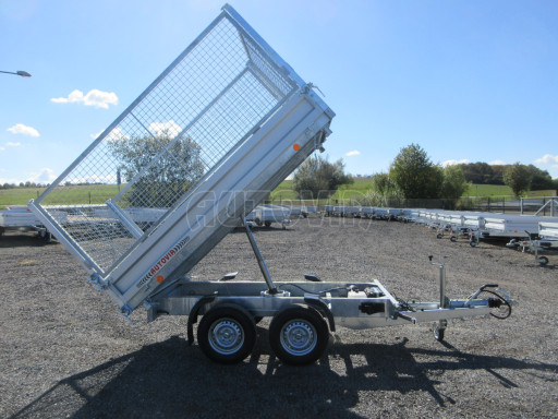 Třístranný sklápěcí přívěs VER 3SKS 2,7T 2,65x1,55/1,30 gitter v elektrice č.23