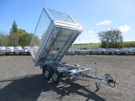 Třístranný sklápěcí přívěs VER 3SKS 2,7T 2,65x1,55/1,30 gitter v elektrice č.24