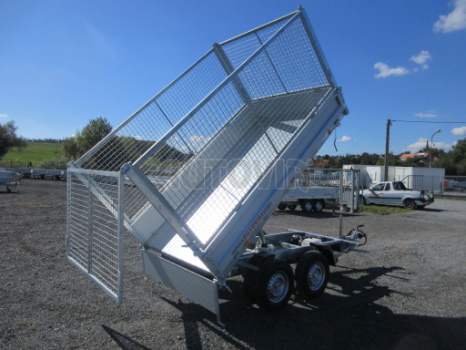 Třístranný sklápěcí přívěs VER 3SKS 2,7T 2,65x1,55/1,30 gitter v elektrice č.32