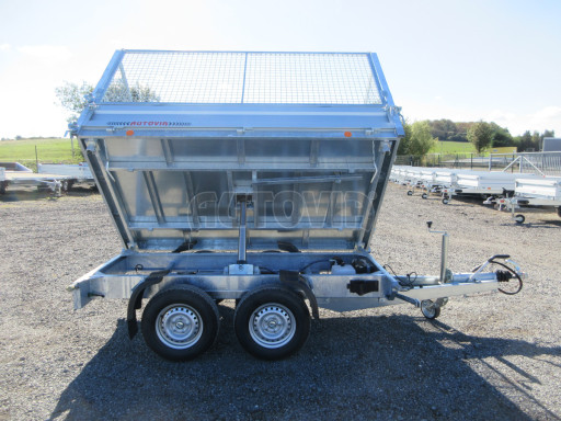 Třístranný sklápěcí přívěs VER 3SKS 2,7T 2,65x1,55/1,30 gitter v elektrice č.39