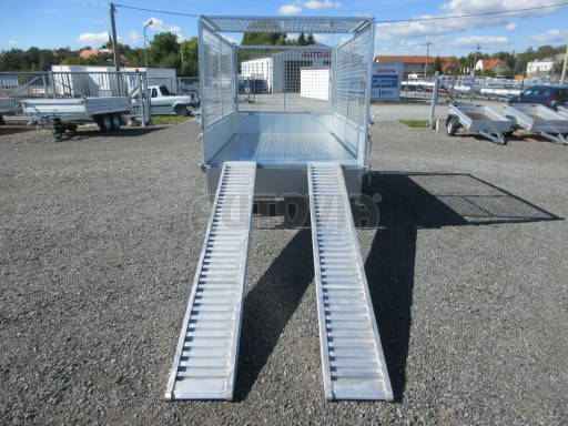 Třístranný sklápěcí přívěs VER 3SKS 2,7T 2,65x1,55/1,30 gitter v elektrice č.43
