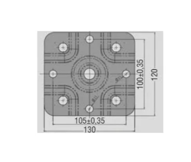 Držák opěrného kolečka  48 mm otočný č.2