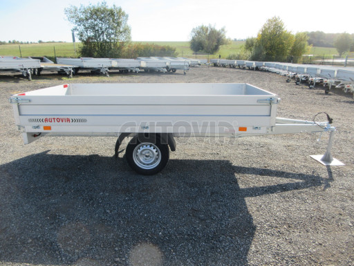 Nebrzděný přívěsný vozík ZV 32/22 750kg N1 3,00x1,50/0,35 zesílená náprava č.7