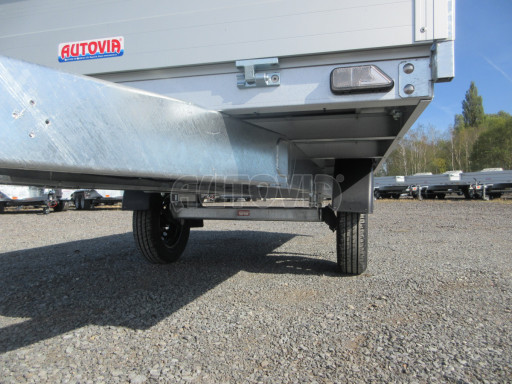 Nebrzděný přívěsný vozík ZV 32/22 750kg N1 3,00x1,50/0,35 zesílená náprava č.11