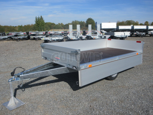 Nebrzděný přívěsný vozík ZV 32/22 750kg N1 3,00x1,50/0,35 zesílená náprava č.2