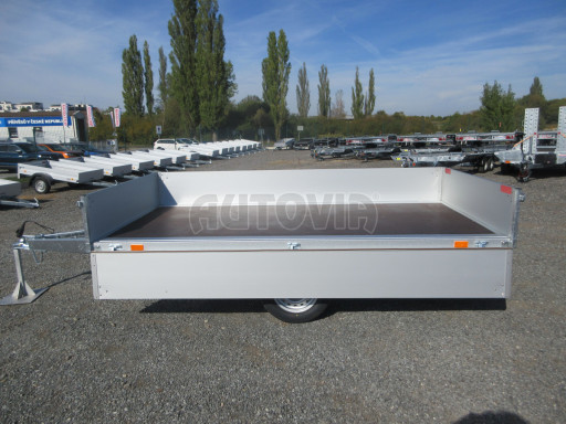 Nebrzděný přívěsný vozík ZV 32/22 750kg N1 3,00x1,50/0,35 zesílená náprava č.12