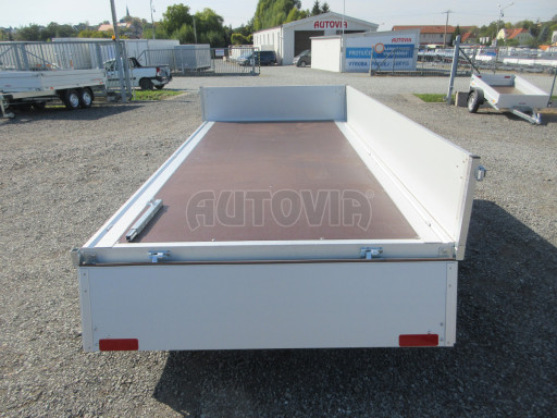 Nebrzděný přívěsný vozík ZV 32/22 750kg N1 3,00x1,50/0,35 zesílená náprava č.16