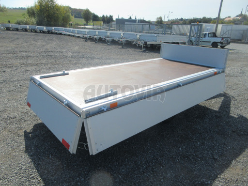 Nebrzděný přívěsný vozík ZV 32/22 750kg N1 3,00x1,50/0,35 zesílená náprava č.17