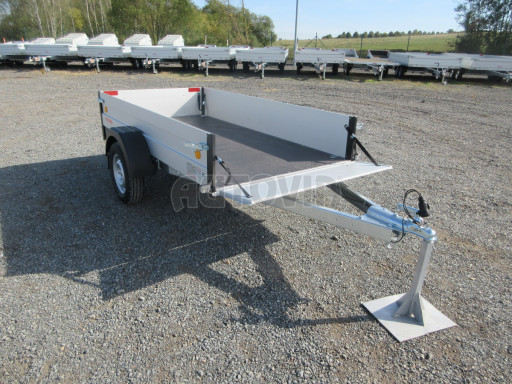 PROFI hliníkový přívěsný vozík za osobní auto ZV 26 ALU N1 2,50x1,25/0,35 POČ č.11