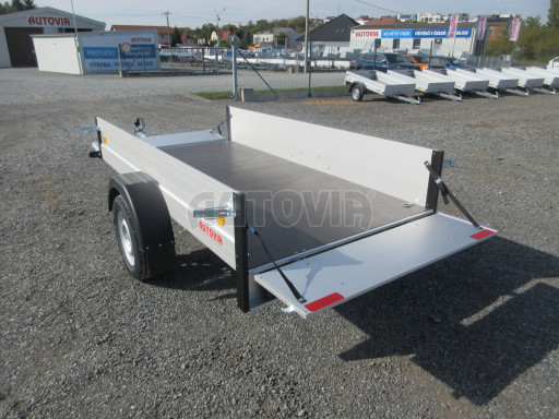 PROFI hliníkový přívěsný vozík za osobní auto ZV 26 ALU N1 2,50x1,25/0,35 POČ č.14