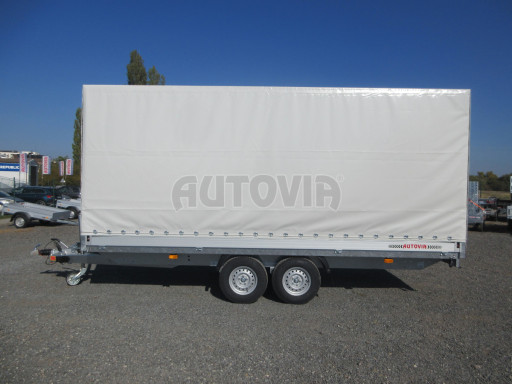 Dvouosý brzděný přívěs DN 3,5T B2 5,05x2,10/2,10