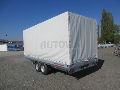 Dvouosý brzděný přívěs DN 3,5T B2 5,05x2,10/2,10