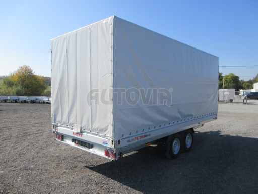 Dvouosý brzděný přívěs DN 3,5T B2 5,05x2,10/2,10