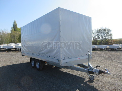Dvouosý brzděný přívěs DN 3,5T B2 5,05x2,10/2,10