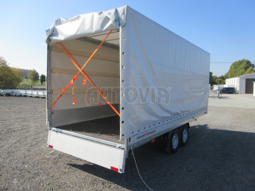 Dvouosý brzděný přívěs DN 3,5T B2 5,05x2,10/2,10
