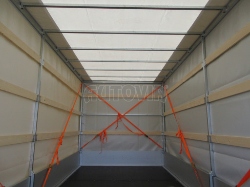 Dvouosý brzděný přívěs DN 3,5T B2 5,05x2,10/2,10