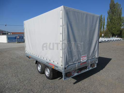 Dvouosý brzděný přívěs DN 3,5T B2 5,05x2,10/2,10