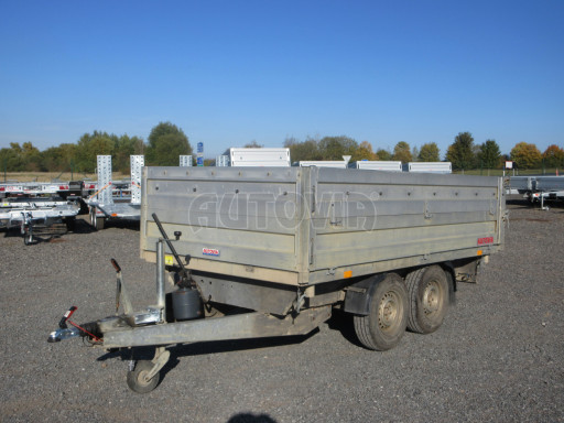 Bazarový třístranný sklápěč s nástavbou bočnic ATS 3SKS 2,5T 3,32x1,70/0,70 ECO ruč. č.2