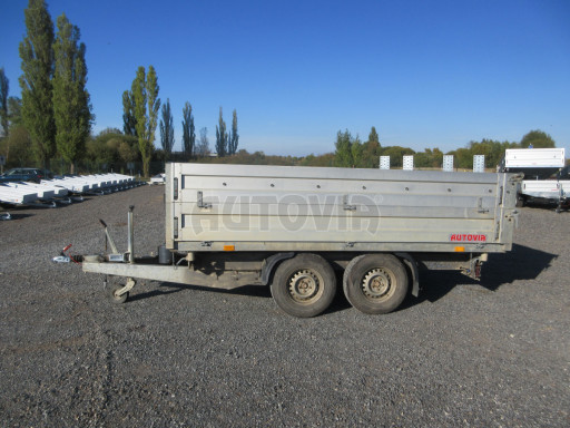 Bazarový třístranný sklápěč s nástavbou bočnic ATS 3SKS 2,5T 3,32x1,70/0,70 ECO ruč. č.3