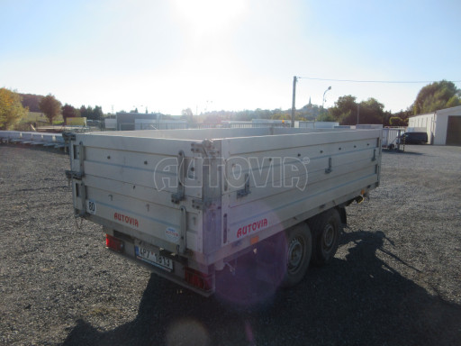 Bazarový třístranný sklápěč s nástavbou bočnic ATS 3SKS 2,5T 3,32x1,70/0,70 ECO ruč. č.6