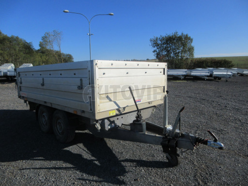 Bazarový třístranný sklápěč s nástavbou bočnic ATS 3SKS 2,5T 3,32x1,70/0,70 ECO ruč. č.8