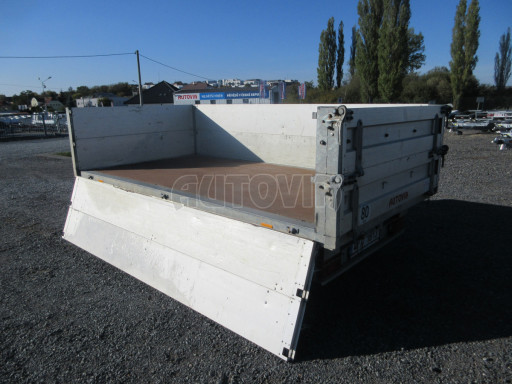 Bazarový třístranný sklápěč s nástavbou bočnic ATS 3SKS 2,5T 3,32x1,70/0,70 ECO ruč. č.10
