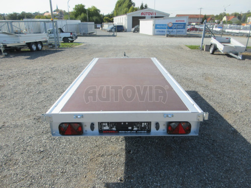 Nebrzděné plato ZV 32/22 750kg N1 3,00x1,50 zesílená náprava č.4